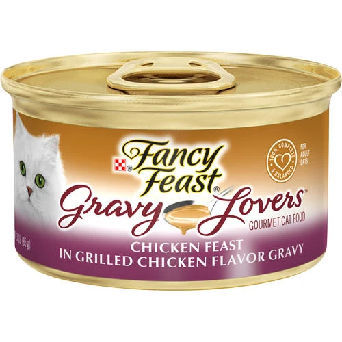 Fancy Feast® Gravy Lovers™ Chicken Feast Wet Cat Food - 3 Oz 1 Fancy Feast® Gravy Lovers™ Chicken Feast Wet Cat Food - 3 Oz