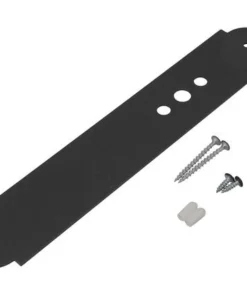 Ideal Door® Overhead Garage Door 12" X 2" Escutcheon Plate For Twisted "L" And "T" Handles