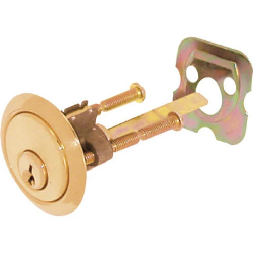 Prime-Line® Brass Diecast Schlage Rim Cylinder Lock 1 Prime-Line® Brass Diecast Schlage Rim Cylinder Lock