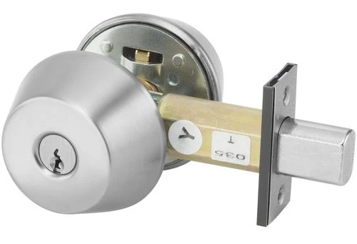 Yale 200 Series Satin Chrome Cylinder X Cylinder Door Deadbolt With Schlage C Keyway 1 Yale 200 Series Satin Chrome Cylinder X Cylinder Door Deadbolt With Schlage C Keyway