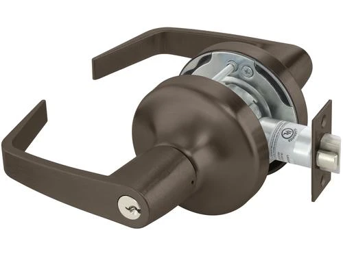 Yale 4700 Satin Bronze Storeroom Function Cylindrical Door Lever With Schlage C Keyway 1 Yale 4700 Satin Bronze Storeroom Function Cylindrical Door Lever With Schlage C Keyway