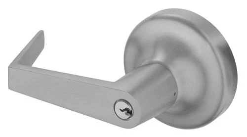 Yale® 440F Series Painted Aluminum Night Latch Function Lever Exit Device Trim With Schlage C Keyway 1 Yale® 440F Series Painted Aluminum Night Latch Function Lever Exit Device Trim With Schlage C Keyway