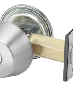 Yale 200 Series Satin Chrome Cylinder X Classroom Door Deadbolt With Schlage C Keyway
