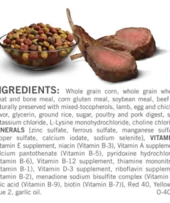 Dog Chow® Tender & Crunchy Lamb Dry Dog Food - 16.5 Lbs -Doors, Windows & Millwork Sales 1780014905 CF INGRDA GS1 JPEG