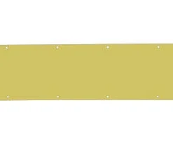 Schlage® 8" X 34" Bright Brass Kick Plate