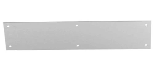 Schlage® 3" X 12" Satin Aluminum Push Plate 1 Schlage® 3" X 12" Satin Aluminum Push Plate