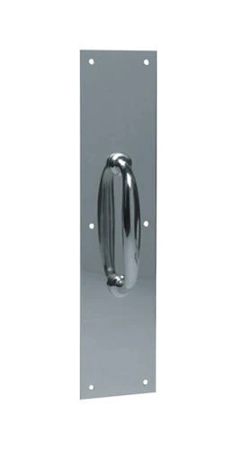 Schlage® 3-1/2" X 15" Stainless Steel Commercial Pull Plate 1 Schlage® 3-1/2" X 15" Stainless Steel Commercial Pull Plate