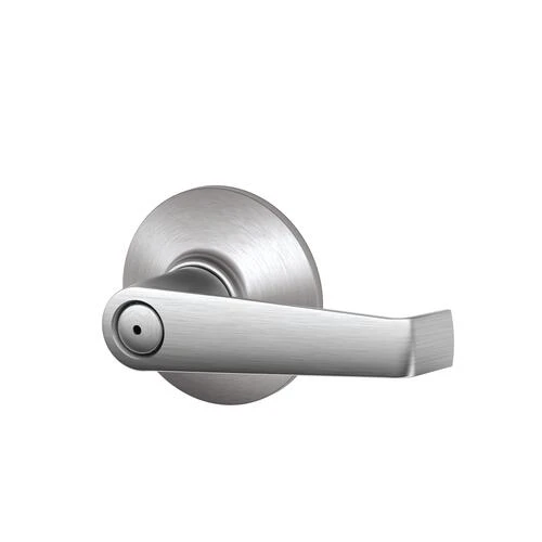 Schlage® Elan Satin Chrome Commercial Bed & Bath Privacy Door Lever 2 Schlage® Elan Satin Chrome Commercial Bed & Bath Privacy Door Lever - Image 2