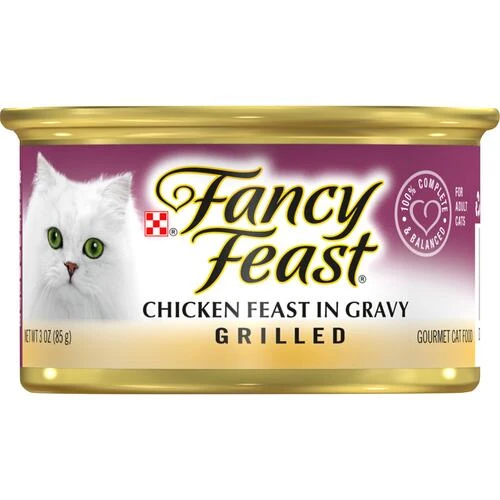 Fancy Feast® Chicken Feast Grilled In Gravy Wet Cat Food - 3 Oz 1 Fancy Feast® Chicken Feast Grilled In Gravy Wet Cat Food - 3 Oz