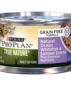 Purina Pro Plan Purina® Pro Plan® True Nature™ Adult Ocean Whitefish & Salmon Classic Wet Cat Food - 3 Oz
