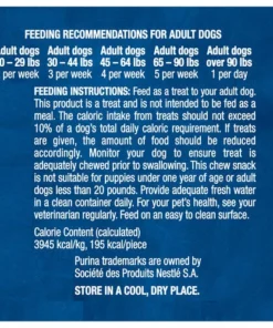 Purina® Busy Rib Hide Dog Treats - 6 Count -Doors, Windows & Millwork Sales 2534210 P SC1