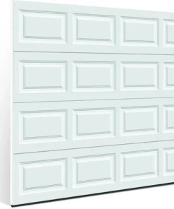 Ideal Door® Traditional 9' X 7' White Insulated Garage Door WindCode®W-1 (R-Value 18.4) 11 Ideal Door® Traditional 9' X 7' White Insulated Garage Door WindCode®W-1 (R-Value 18.4) -Doors, Windows & Millwork Sales 4254720 angled