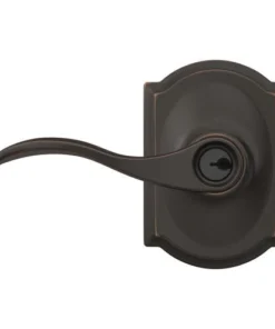 Schlage® Accent Aged Bronze Entry Door Lever With Camelot Trim 7 Schlage® Accent Aged Bronze Entry Door Lever With Camelot Trim -Doors, Windows & Millwork Sales 4404614 Ext FV