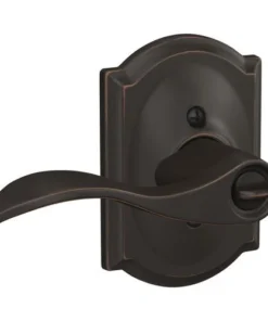 Schlage® Accent Aged Bronze Entry Door Lever With Camelot Trim 9 Schlage® Accent Aged Bronze Entry Door Lever With Camelot Trim -Doors, Windows & Millwork Sales 4404614 Int LS