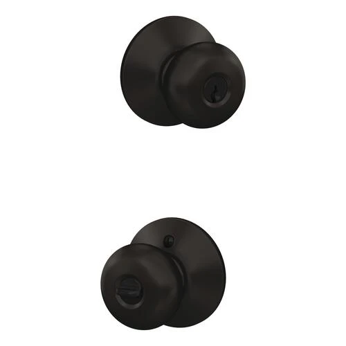 Schlage® Plymouth Aged Bronze Entry Door Knob 5 Schlage® Plymouth Aged Bronze Entry Door Knob - Image 5