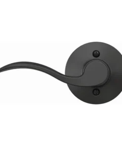 Schlage® Accent Matte Black Non-Turning Right Handed Dummy Door Lever -Doors, Windows & Millwork Sales 4404632 Ext FV