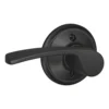 Schlage® Merano Matte Black Non-Turning Left Handed Dummy Door Lever