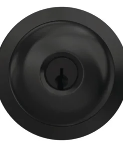 Schlage® Plymouth Matte Black Entry Door Knob -Doors, Windows & Millwork Sales 4404639 Ext FV