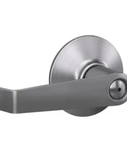Schlage® Elan Satin Chrome Bed & Bath Privacy Door Lever