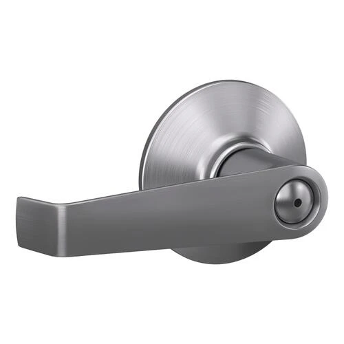 Schlage® Elan Satin Chrome Bed & Bath Privacy Door Lever 1 Schlage® Elan Satin Chrome Bed & Bath Privacy Door Lever