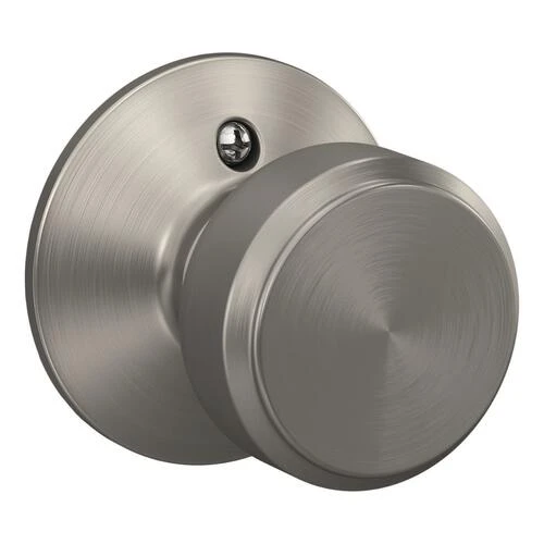 Schlage® Bowery Satin Nickel Non-Turning Dummy Door Knob 1 Schlage® Bowery Satin Nickel Non-Turning Dummy Door Knob