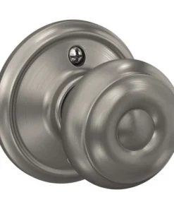 Schlage® Georgian Satin Nickel Non-Turning Dummy Door Knob