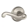 Schlage® Flair Satin Nickel Hall & Closet Passage Door Lever