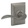 Schlage® Accent Satin Nickel Hall & Closet Passage Door Lever With Addison Trim