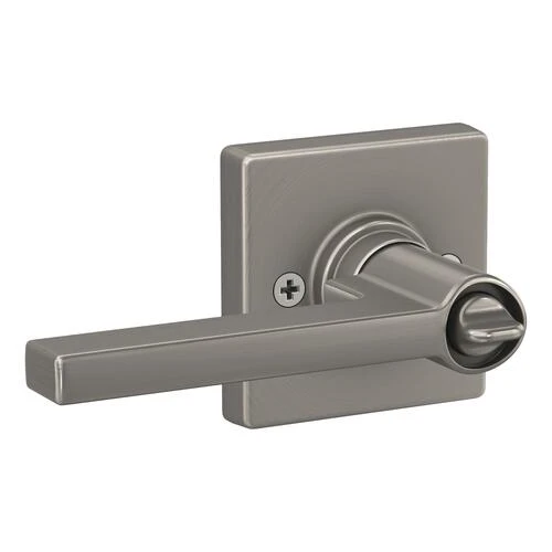 Dexter By Schlage Dexter® By Schlage® Solstice Satin Nickel Entry Door Lever With Collins Trim 2 Dexter By Schlage Dexter® By Schlage® Solstice Satin Nickel Entry Door Lever With Collins Trim - Image 2