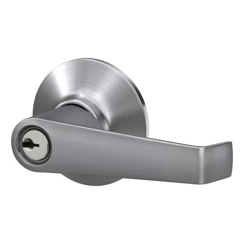Schlage® Elan Satin Chrome Entry Door Lever 2 Schlage® Elan Satin Chrome Entry Door Lever - Image 2