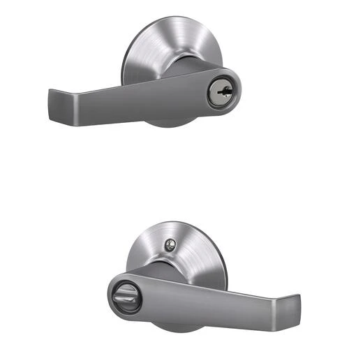 Schlage® Elan Satin Chrome Entry Door Lever 5 Schlage® Elan Satin Chrome Entry Door Lever - Image 5