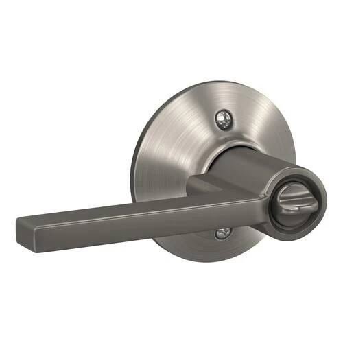 Schlage® Latitude Satin Nickel Entry Door Lever 4 Schlage® Latitude Satin Nickel Entry Door Lever - Image 4