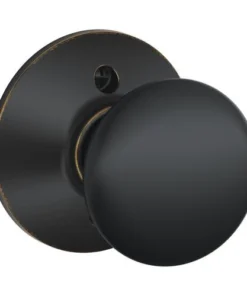 Schlage® Plymouth Aged Bronze Non-Turning Dummy Door Knob