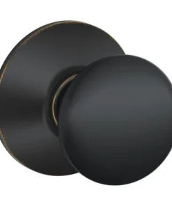 Schlage® Plymouth Aged Bronze Hall & Closet Passage Door Knob