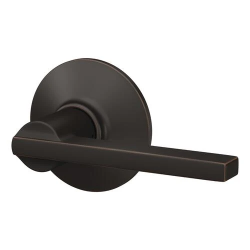 Schlage® Latitude Aged Bronze Hall & Closet Passage Door Lever 2 Schlage® Latitude Aged Bronze Hall & Closet Passage Door Lever - Image 2