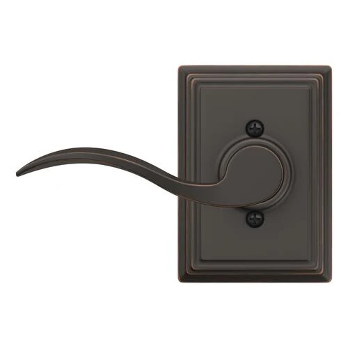 Schlage® Accent Aged Bronze Hall & Closet Passage Door Lever With Addison Trim 6 Schlage® Accent Aged Bronze Hall & Closet Passage Door Lever With Addison Trim - Image 6