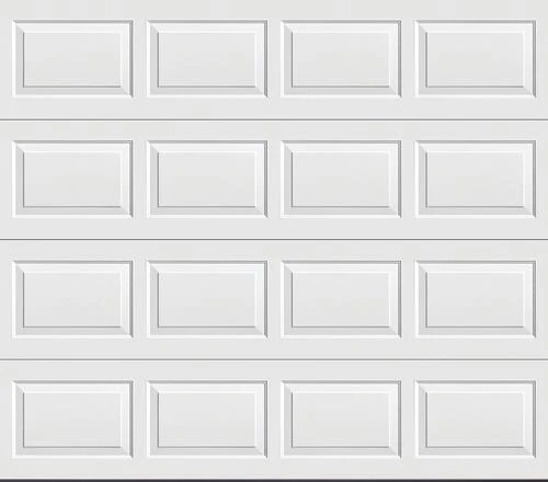 Ideal Door® Traditional 9' X 7' White Non-Insulated Garage Door 1 Ideal Door® Traditional 9' X 7' White Non-Insulated Garage Door