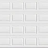 Ideal Door® Traditional 8' X 7' White Insulated Garage Door (R-Value 6.3)