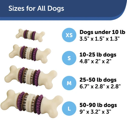 PetSafe® Busy Buddy® X-Small Treat Holding Bristle Bone® Dog Toy 5 PetSafe® Busy Buddy® X-Small Treat Holding Bristle Bone® Dog Toy - Image 5