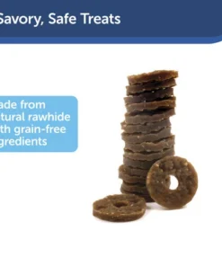 PetSafe® Busy Buddy® Size A Natural Rawhide Dog Toy Treat Rings - 16 Count 10 PetSafe® Busy Buddy® Size A Natural Rawhide Dog Toy Treat Rings - 16 Count -Doors, Windows & Millwork Sales BB RING PB A PT01