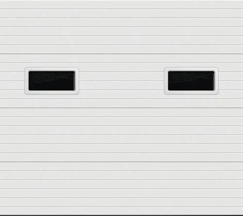 Ideal Door® Commercial 9' X 8' White Insulated Garage Door With Windows (R-Value 9) 1 Ideal Door® Commercial 9' X 8' White Insulated Garage Door With Windows (R-Value 9)