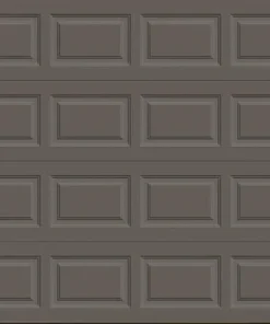 Ideal Door® Traditional 8' X 7' Bronze Insulated Garage Door (R-Value 12.9)