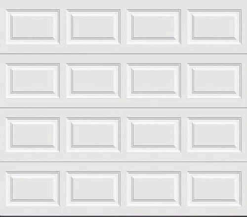 Ideal Door® Traditional 9' X 7' White Insulated Garage Door (R-Value 6.5) 1 Ideal Door® Traditional 9' X 7' White Insulated Garage Door (R-Value 6.5)