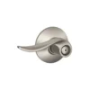 Schlage® Sacramento Satin Nickel Bed & Bath Privacy Door Lever