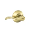Schlage® Accent Bright Brass Entry Door Lever