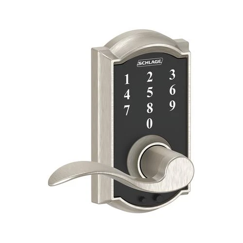 Schlage® Touch™ Accent Satin Nickel Keyless Entry Door Lever 1 Schlage® Touch™ Accent Satin Nickel Keyless Entry Door Lever