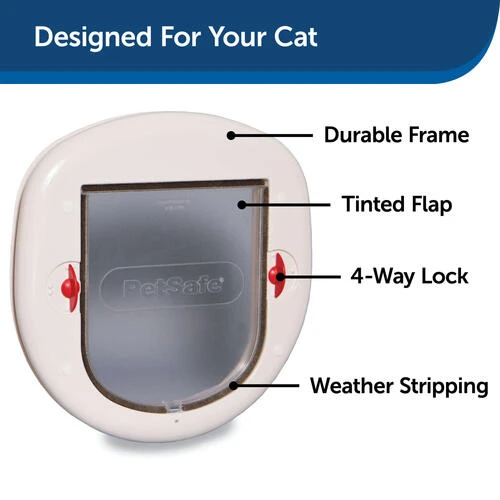 PetSafe® 7-1/8" X 7-1/2" Big Cat Door 4 PetSafe® 7-1/8" X 7-1/2" Big Cat Door - Image 4