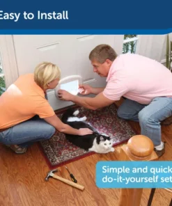 PetSafe® 7-1/8" X 7-1/2" Big Cat Door 13 PetSafe® 7-1/8" X 7-1/2" Big Cat Door -Doors, Windows & Millwork Sales HPA11 10888 PT03