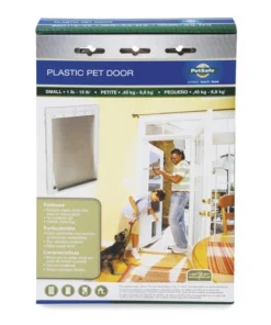 PetSafe® 7-1/2" X 11" Small White Plastic Pet Door 17 PetSafe® 7-1/2" X 11" Small White Plastic Pet Door -Doors, Windows & Millwork Sales HPA11 10966 PT06