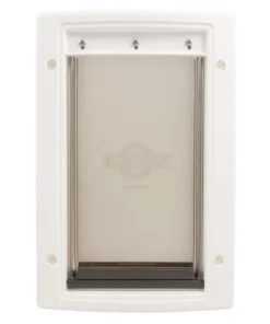 PetSafe® 7-1/2" X 11" Small White Plastic Pet Door 18 PetSafe® 7-1/2" X 11" Small White Plastic Pet Door -Doors, Windows & Millwork Sales HPA11 10966 PT07